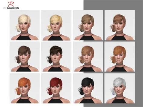 Sims 4 Hairs The Sims Resource Alice Hair Retextured By Remaron
