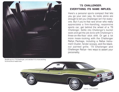 Dodge Challenger Forty Years Of A Dodge Muscle Car Legend