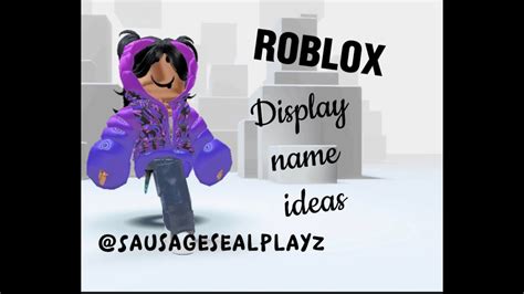 Roblox Display Name Ideas YouTube