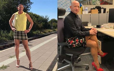 Married Dad Who Wears Skirts High Heels To Prove Clothes Have No Gender