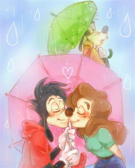 Sneaking A Kiss By Y Max And Roxanne Goof Troop A