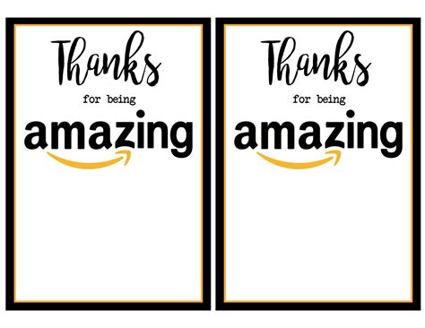 Download the free printable amazon gift card template and save to your computer. Teacher Appreciation Amazon Card - Paper Trail Design