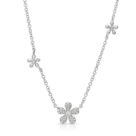 Flower Station Necklace Mel Spivak Jewellery