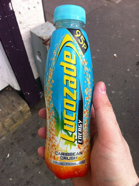 A Review A Day Todays Review Lucozade Caribbean Crush