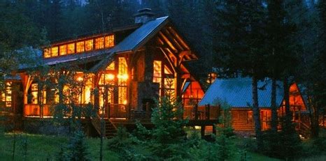These log cabins are the perfect choice for the classic winter wonderland holiday to yllas. Cathedral Mountain Lodge | Banff Info