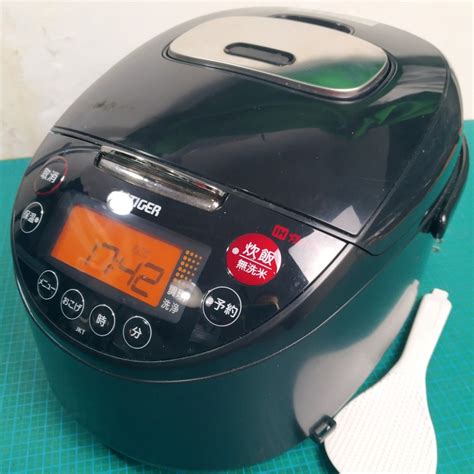 TIGER Induction Heating Rice Cooker Magic Com 1L JKT 10BK 100V 1200W