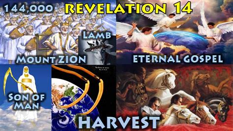 Revelation 14 Lamb And 144000 Eternal Gospel Harvest And Wrath