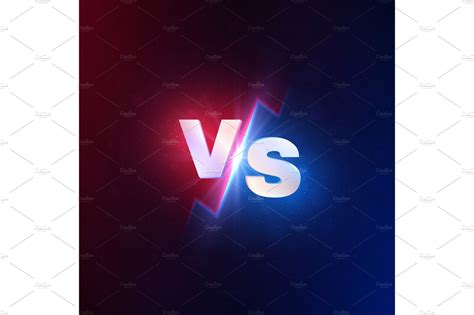 Versus Background Vs Battle Battle Graphic Illustration Versus