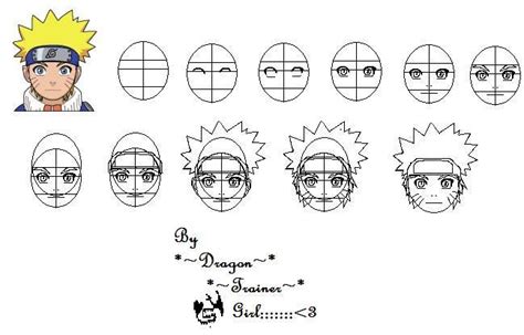 How To Draw Naruto By Xxerindragonxx On Deviantart Tutorial De Mang Tutoriais De Desenho De