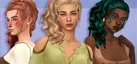 Best Curly Hair Ccs Women Can Rock In The Sims 4 All Free