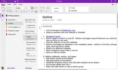 The Essential Onenote For Mac Guide