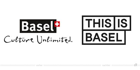 Basel Tourismus Logo Vorher Und Nachher Design Tagebuch