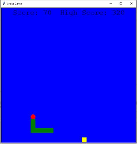 Snake Game In Python With Source Code Pygame In Python Images
