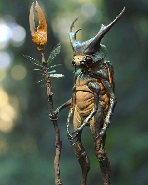 Psbattle Warrior Beetle Creature Art Concept Art Characters Insect Art