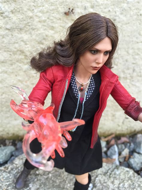 hot toys scarlet witch sixth scale figure review and photos marvel toy news