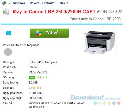 Seamless transfer of images and movies from your canon camera to your devices and web services. How to download and install the driver for Canon LBP 2900 ...