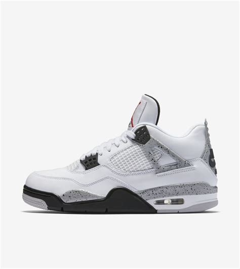 Air Jordan 4 Retro White Cement Grey Release Date Nike Snkrs