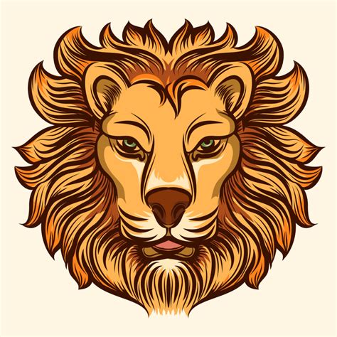 Lions Head Drawing At Getdrawings Free Download