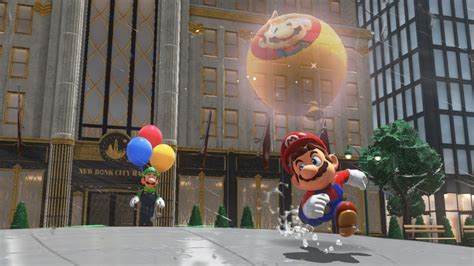 Super Mario Odyssey Luigis Balloon World Mini Game Announced Ign