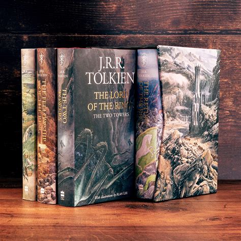 The Hobbit The Lord Of The Rings Boxed Set The Illustrated Editions By J R R Tolkien