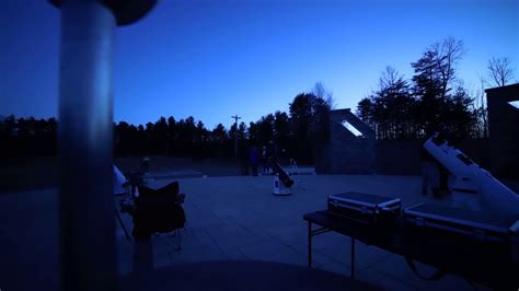 John Glenn Astronomy Park Time Lapse Part 1 Youtube