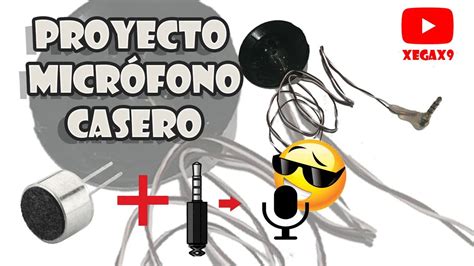 Micrófono Casero Proyecto Youtube
