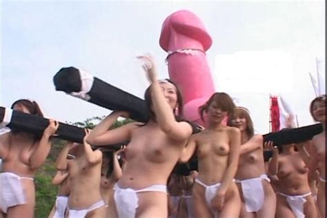 Japanese Phallus Festival Girls Cumception