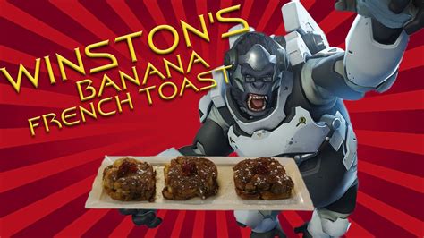 Winstons Peanut Butter French Toast Overwatch Launch Cooking With
