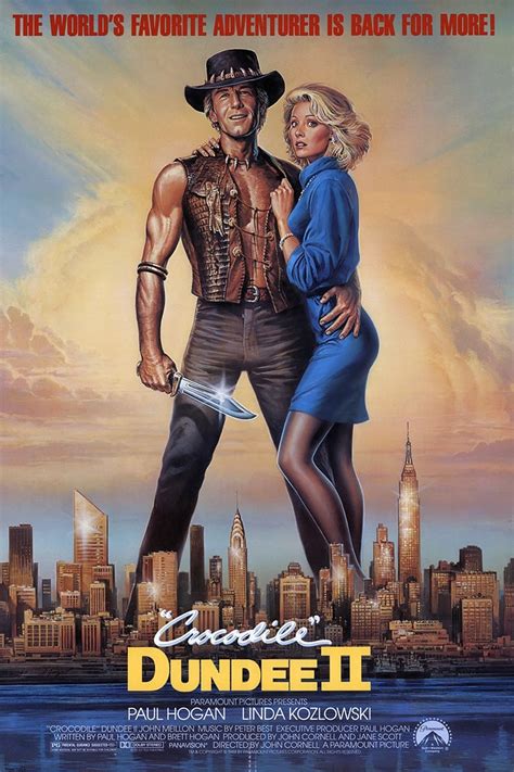 Crocodile Dundee Ii 1988 Posters — The Movie Database Tmdb