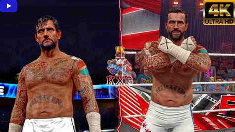 Cm Punk Entrance W Gfx And Cult Of Personality Theme Wwe K Wwe