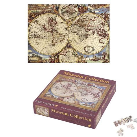 Quality sturdy boxes and puzzle pieces, modern folksy round tables images and more. DIY 1000Pcs Kids Jigsaw Puzzles Famous Painting of World ...