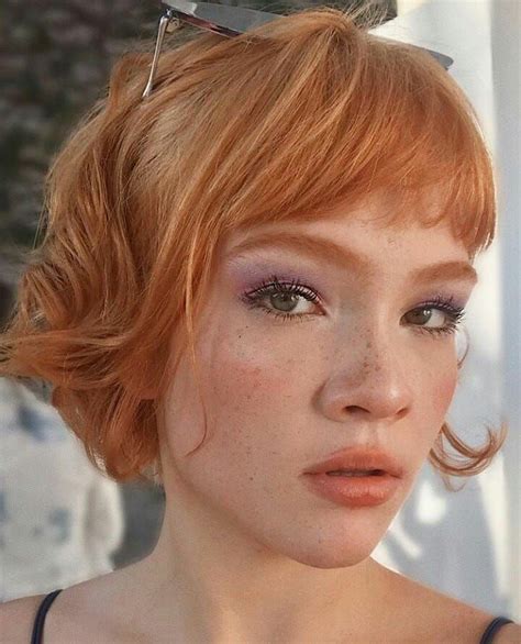 Jadebaraldo Ginger Shorthair Sexy Freckles Gingerbeauty
