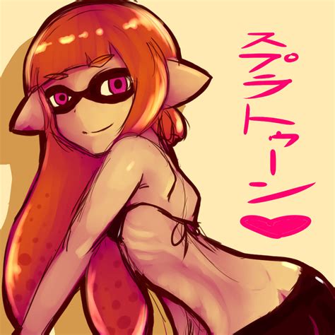 Inkling And Inkling Girl Splatoon And 1 More Drawn By Tenteco