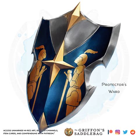 The Griffons Saddlebag Protectors Ward Armor Shield Armor