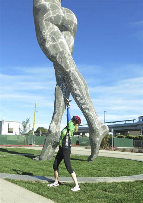 Giant Statue Of Nude Woman In San Leandro California Causes Controversy