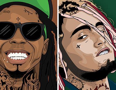 Check Out New Work On My Behance Profile Lil Wayne And Lil Pump