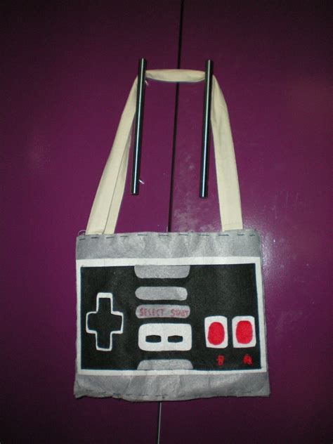 Nes Controller Tote · A Novetly Bag · Sewing On Cut Out Keep