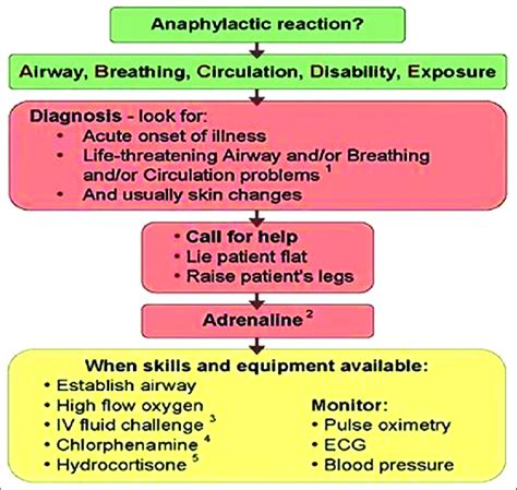 Management Of Anaphylaxis In A Nutshell Download Scientific Diagram