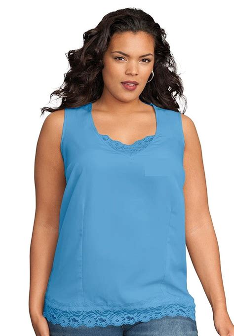Womens Plus Size Satin Camisole Want To Know More Click On The