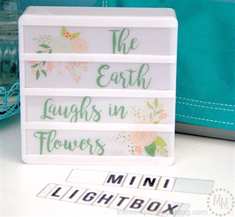 4 Free Mini Light Box Patterns - The Scrap Shoppe