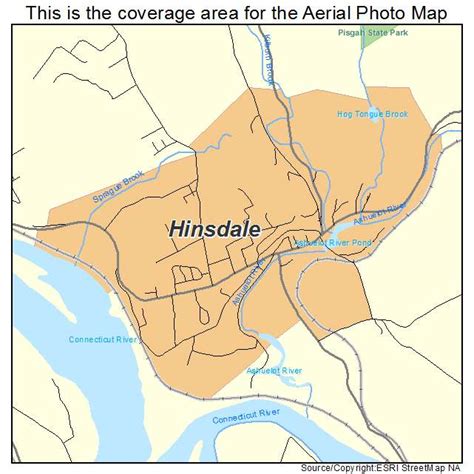 Aerial Photography Map Of Hinsdale Nh New Hampshire