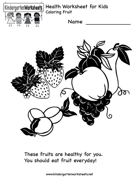 Add to my workbooks (0) download file pdf add to google classroom add to microsoft teams 16 Best Images of Healthy Worksheets For Kindergarten ...