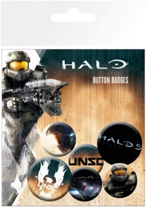 Buy Halo 5 Badge 6 Pack Online Sanity