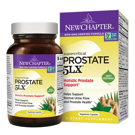 New Chapter Prostate LX Vegetarian Capsules Holly Hill Vitamins