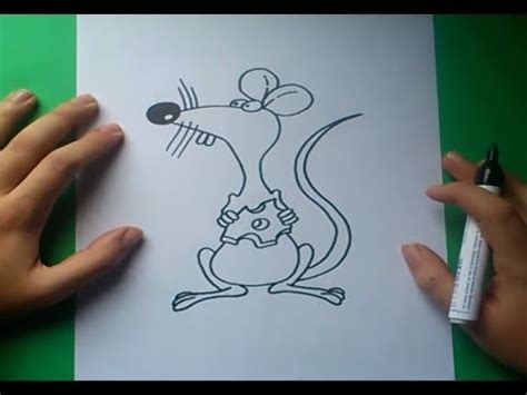 Como Dibujar Un Raton Paso A Paso 3 How To Draw A Mouse 3 YouTube