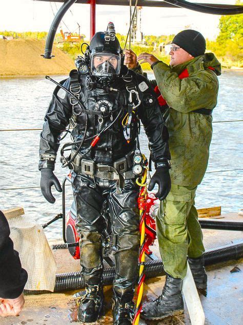 Commercial Divers And Their Gear Photo Scuba Diving Equipment