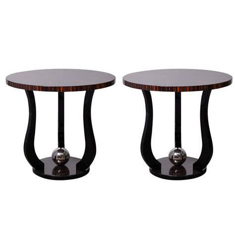 Skip to main search results. Matching Pair Of Art Deco Side Tables | Modernism