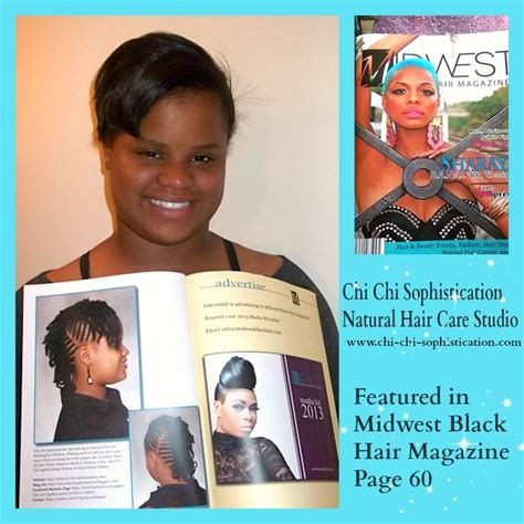 Midwest Black Hair Magazine My Hairstyle Creation Was Featured In