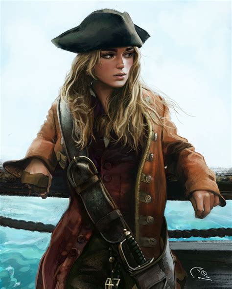 Elizabeth Swann Ivan Talavera Pirate Art Pirate Woman Pirate Life