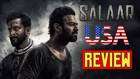 Salaar Movie Usa Review Salaar Usa Movie Review In Telugu Salaar